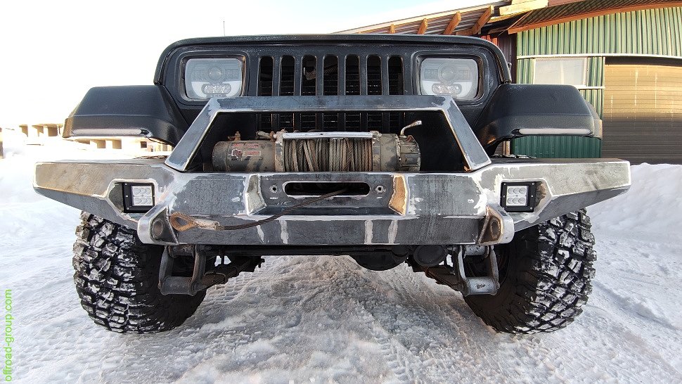 Силовой бампер Jeep Wrangler
