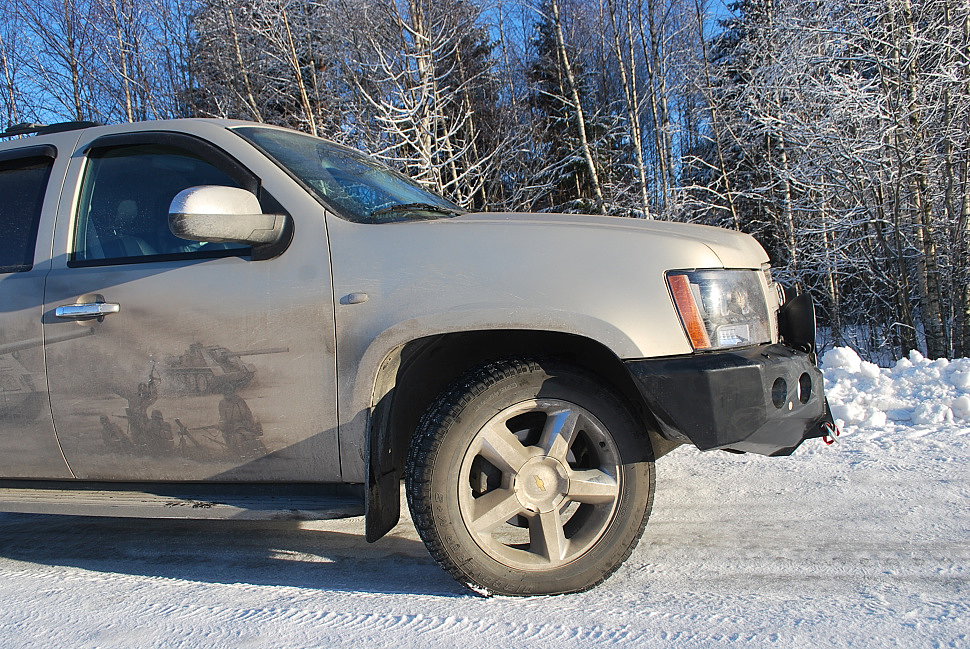 Силовой передний бампер Chevrolet Tahoe lll