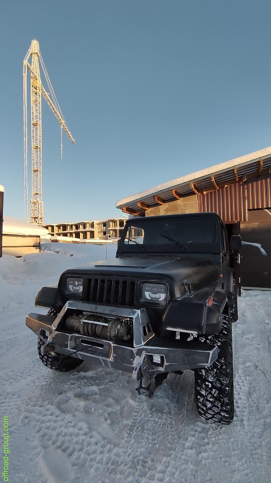 Силовой бампер Jeep Wrangler