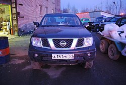 Nissan Navara силовой обвес (передний силовой бампер, задний силовой бампер, защита  днища, боди лифт кузова)Передний силовой бампер Nissan Navara, производства компании "Тамерлан"