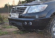 Силовой бампер передний на Toyota HILUX