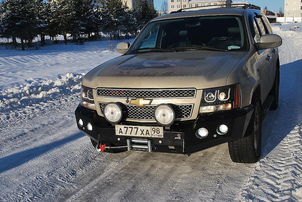 Силовой передний бампер Chevrolet Tahoe lll