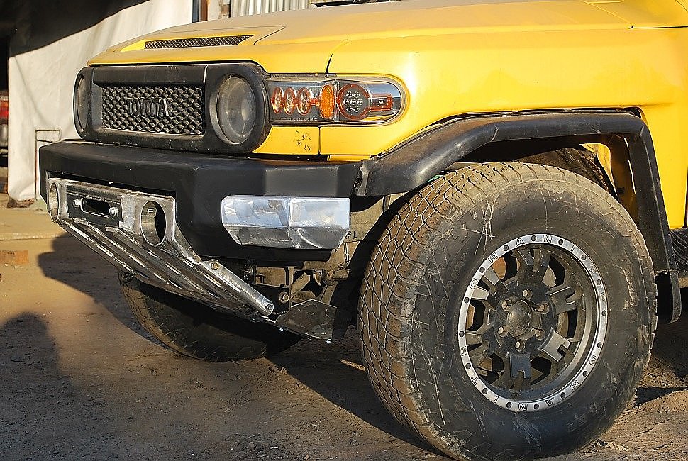 Fj Cruiser Бампер передний силовой, силовой бампер Fj Cruiser