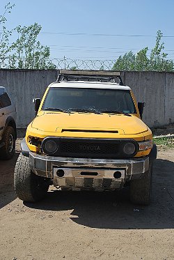 Fj Cruiser Бампер передний силовой, силовой бампер Fj Cruiser