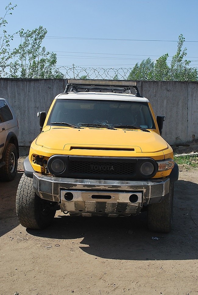 Fj Cruiser Бампер передний силовой, силовой бампер Fj Cruiser