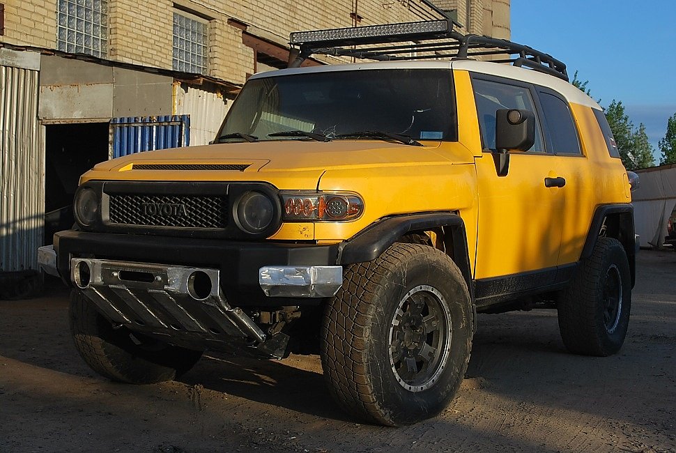Fj Cruiser Бампер передний силовой, силовой бампер Fj Cruiser