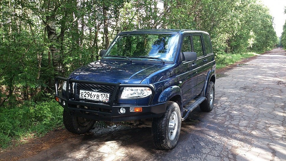 Силовой обвес УАЗ Патриот.