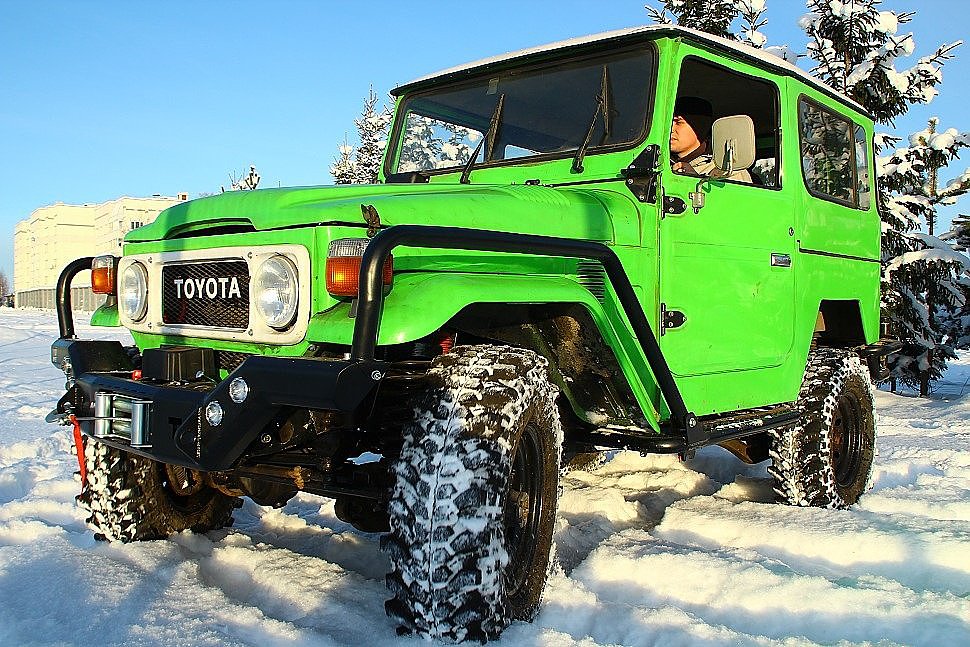 Силовой обвес "АМЗ" (Тамерлан) для Toyota Land Cruiser 40 (bj40)