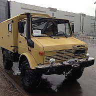 Силовой бампер передний Mercedes-Benz Unimog U435/1300L
