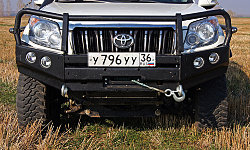 Силовой обвес Toyota Land Cruiser Prado 150 передний бампер, лебёдка