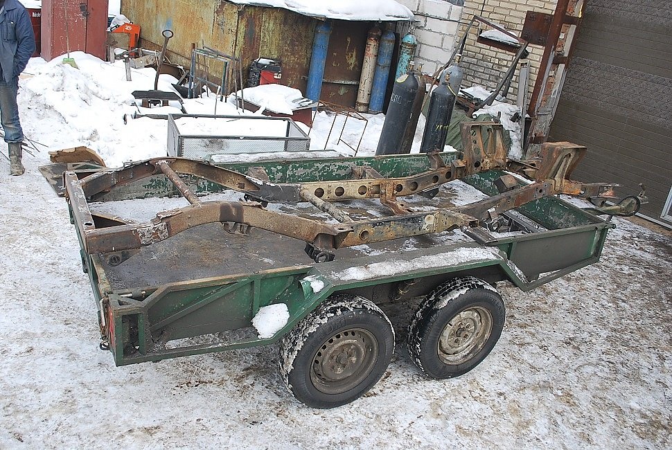 Toyota Land Cruiser 40 реставрируем, ставим мосты Toyota Land Cruiser 80, лифтуем