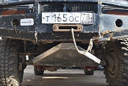 Защита Tlc 80 активная Toyota Land Cruiser, силовой обвес Тамерлан, лаборатория полного привода