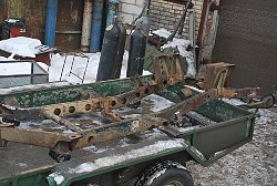 Toyota Land Cruiser 40 реставрируем, ставим мосты Toyota Land Cruiser 80, лифтуем