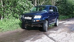 Силовой обвес УАЗ Патриот.