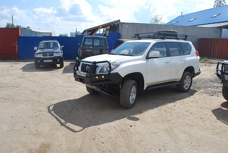 Силовой обвес Toyota Land Cruiser Prado 150