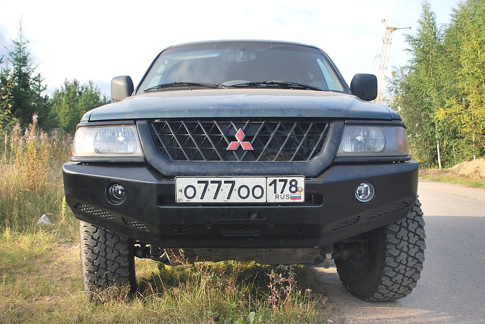 Силовой бампер Pajero sport, Montero sport