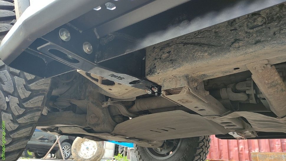 Силовые пороги для Toyota Fortuner
