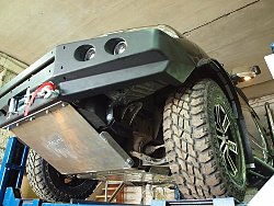 Передний силовой бампер Nissan Navara D40