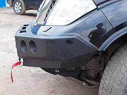 Силовой бампер Nissan Navara D40
