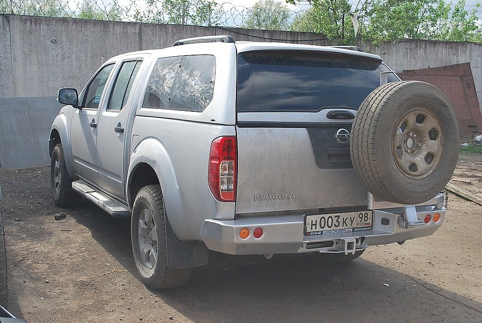 Nissan Navara силовой обвес (передний силовой бампер, задний силовой бампер, защита  днища, боди лифт кузова)Передний силовой бампер Nissan Navara, производства компании "Тамерлан"