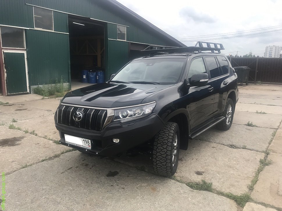 Силовой обвес для Land Cruiser Prado 150 рестайлинг 3 (2021-2022)