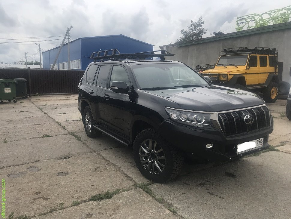 Силовой обвес для Land Cruiser Prado 150 рестайлинг 3 (2021-2022)