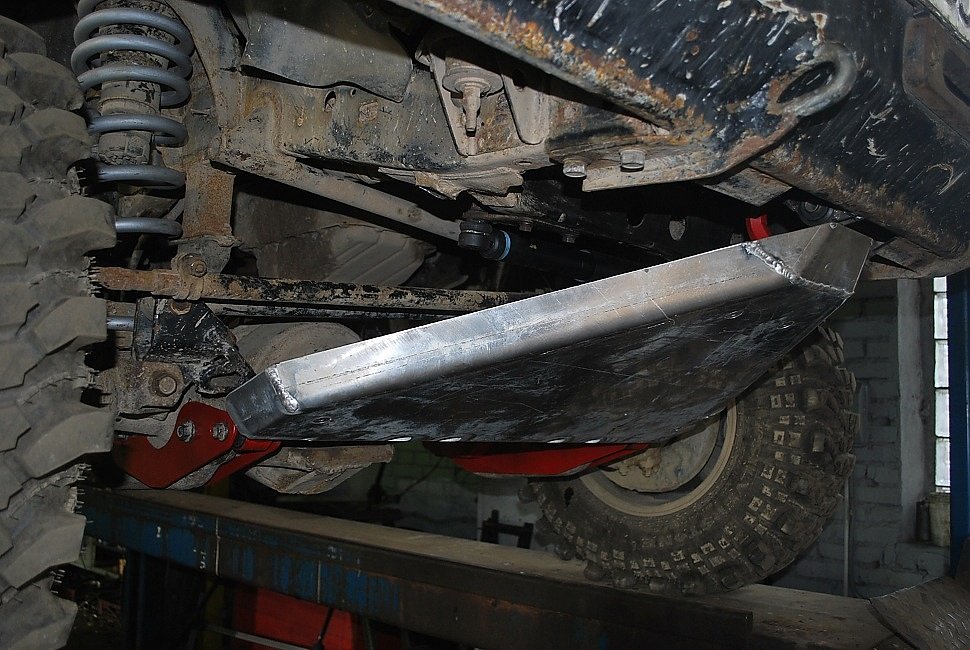 Защита Tlc 80 активная Toyota Land Cruiser, силовой обвес Тамерлан, лаборатория полного привода