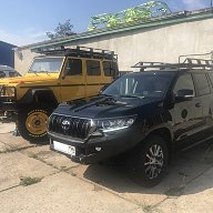 Силовой обвес для Land Cruiser Prado 150 рестайлинг 3 (2021-2022)