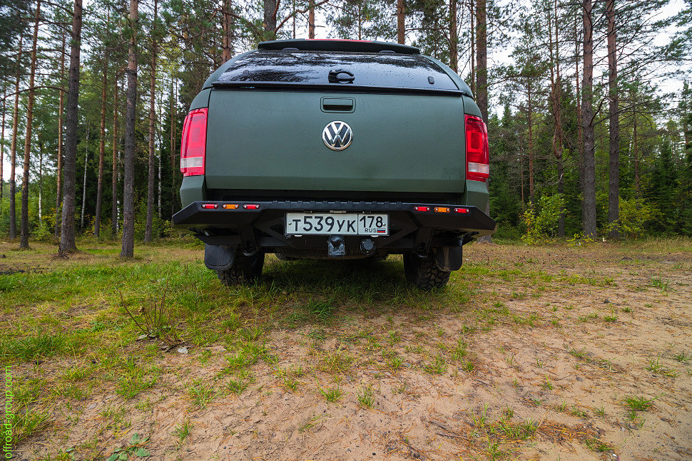 Силовой бампер задний Volkswagen Amarok