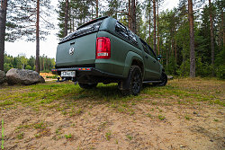 Силовой бампер задний Volkswagen Amarok