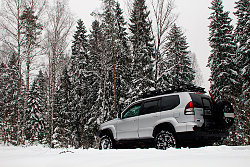 Силовой обвес для Toyota Land Cruiser Prado 120
