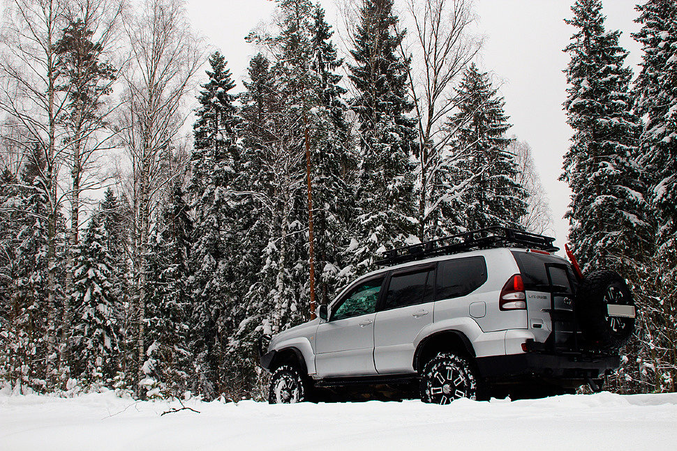 Силовой обвес для Toyota Land Cruiser Prado 120