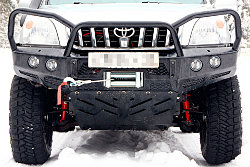 Передний силовой бампер для Toyota Land Cruiser Prado 120