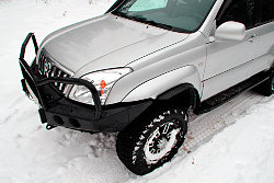 Передний силовой бампер для Toyota Land Cruiser Prado 120