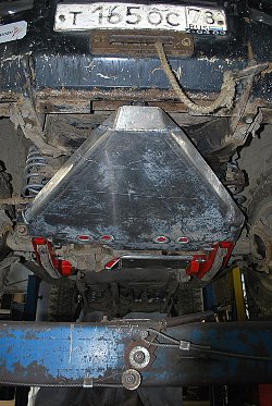 Защита Tlc 80 активная Toyota Land Cruiser, силовой обвес Тамерлан, лаборатория полного привода