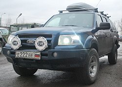 Ford Ranger, силовой обвес, силовой бампер, лаборатория полного привода