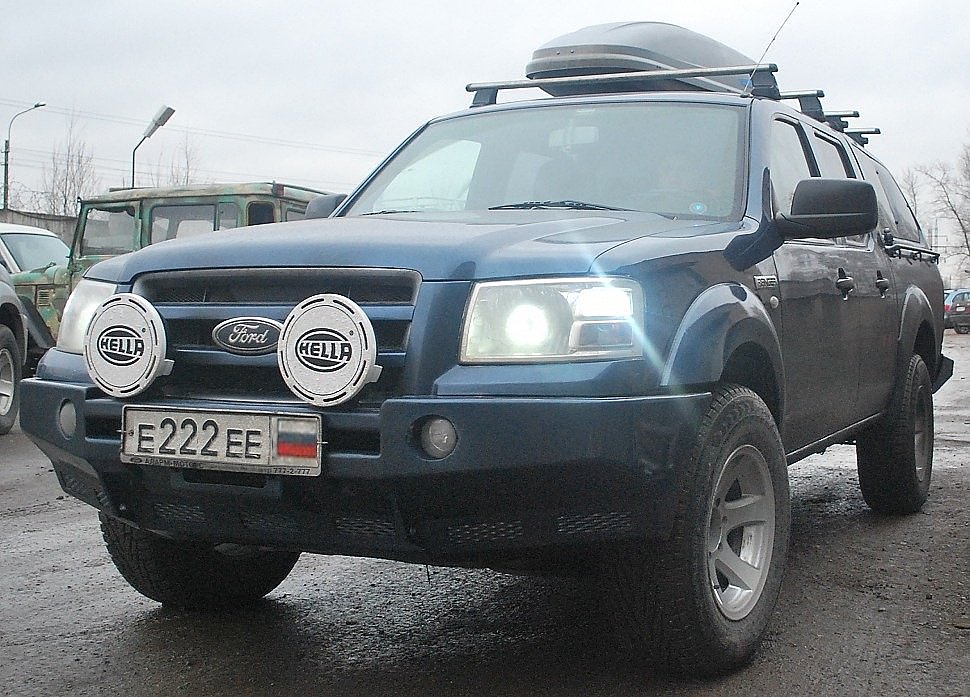 Ford Ranger, силовой обвес, силовой бампер, лаборатория полного привода