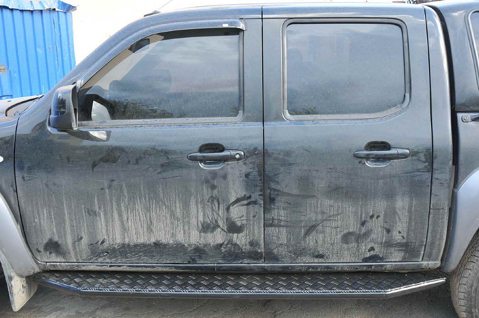 Силовые пороги  Mazda BT50