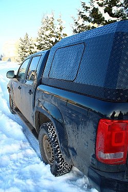 Алюминиевый кунг на пикап Volkswagen Amarok? производство "АМЗ"