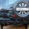 Задний силовой бампер для  Mitsubishi Pajero 4