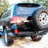 Калитка под запаску в штатный бампер Toyota Land Cruiser 200