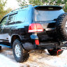 Калитка запасного колеса в штатный бампер Toyota Land Cruiser 200