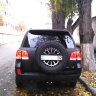 Калитка запасного колеса в штатный бампер Toyota Land Cruiser 200