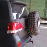 Калитка под запаску Land Cruiser 200