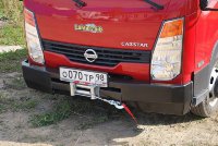 Силовой бампер передний Nissan Cabstar