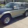 Силовой бампер передний Mitsubishi L200 III (Серия С)