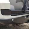 Силовой бампер задний Toyota Land Cruiser 200