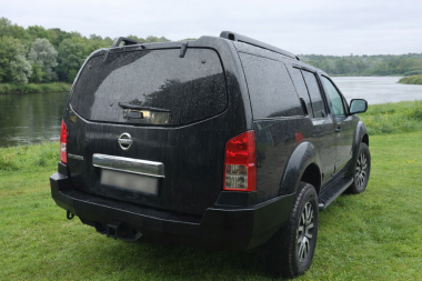 Силовой бампер задний Nissan Pathfinder R51