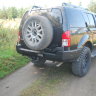 Силовой бампер задний Nissan Pathfinder R51