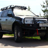 Силовой бампер передний Mitsubishi Pajero Sport II (серия Т)